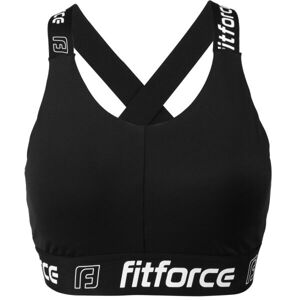 Fitforce NEMEE Dámska fitness podprsenka, biela, veľkosť XL