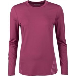Fitforce OREGINA Dámske fitness tričko, vínová, veľkosť L