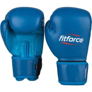 Fitforce PATROL JR Boxerské rukavice pre juniorov, modrá, veľkosť 8 OZ