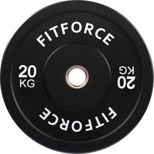 Fitforce PLRO 20 KG x 50 MM Nakladací kotúč, čierna, veľkosť