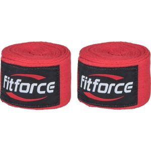 Fitforce WRAPS 3,5M Bandáž, červená,čierna, veľkosť