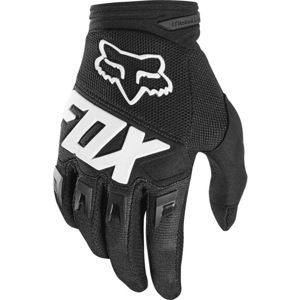 Fox DIRTPAW JR čierna M - Detské cyklo rukavice