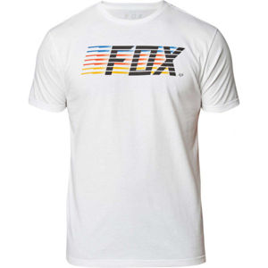 Fox LIGHTSPEED MOTH SS PREM TEE biela 2XL - Pánske tričko