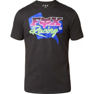 Fox CASTR SS PREMIUM TEE Pánske tričko, čierna, veľkosť XL