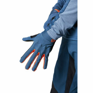 Fox DEFEND D3O Cyklistická rukavice, modrá, veľkosť XL