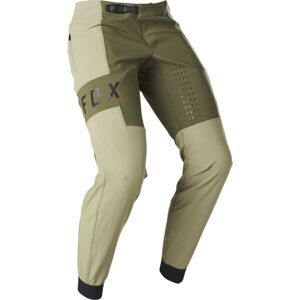 Fox DEFEND PRO Pánske nohavice na bicykel, svetlo zelená, veľkosť 38