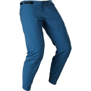 Fox RANGER PANT Pánske cyklistické nohavice, modrá, veľkosť