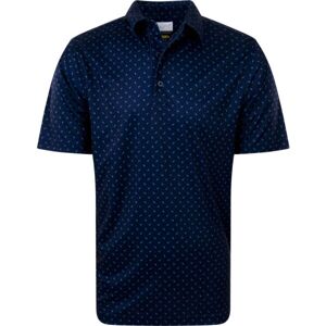 GREGNORMAN ML 75 TEE PRINT POLO Pánske golfové polo tričko, tmavo modrá, veľkosť M