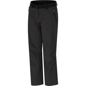 Hannah AZZARO Dámske softshellové nohavice, tmavo sivá,čierna, veľkosť