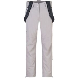 Hannah KENTA Dámske lyžiarske softshellové nohavice, sivá, veľkosť 36