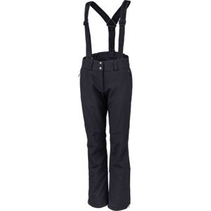 Hannah KENTA Dámske lyžiarske softshellové nohavice, čierna, veľkosť 34