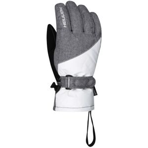 Hannah ROWE Dámske lyžiarske rukavice, sivá, veľkosť L