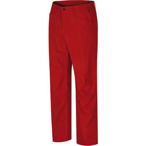 Hannah SIKY Pánské outdoorové nohavice, červená, veľkosť XXL