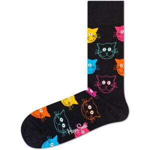 HAPPY SOCKS CAT Klasické ponožky, čierna, veľkosť 41-46