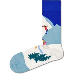 HAPPY SOCKS DOWNHILL SKIING Klasické ponožky, modrá, veľkosť 41-46
