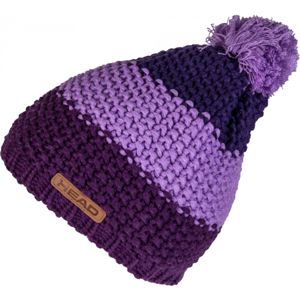 Head KARIN fialová UNI - Dámska pletená čiapka