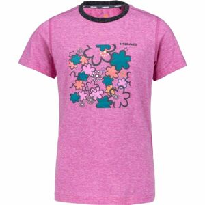 Head LEONTY ružová 116-122 - Dievčenské tričko