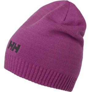 Helly Hansen BRAND BEANIE fialová UNI - Unisexová zimná čiapka