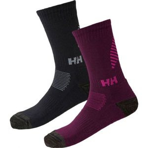 Helly Hansen LIFA MERINO 2-PACK SOCKS čierna 39-41 - Dámske ponožky