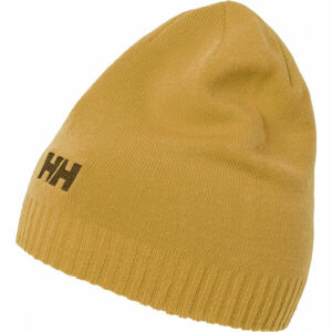 Helly Hansen BRAND BEANIE Unisexová zimná čiapka, žltá, veľkosť UNI