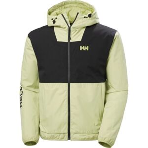 Helly Hansen ERVIK INS RAIN Pánska zateplená bunda, svetlo zelená, veľkosť L