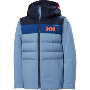 Helly Hansen JR CYCLONE JACKET Chlapčenská  lyžiarska bunda, modrá, veľkosť 8