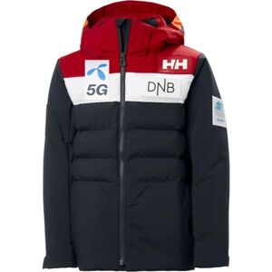 Helly Hansen JR CYCLONE JACKET Chlapčenská  lyžiarska bunda, tmavo modrá, veľkosť 16