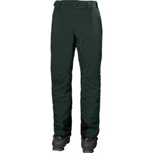 Helly Hansen LEGENDARY INSULATED PANT Lyžiarske nohavice, tmavo zelená, veľkosť XL