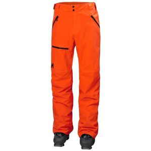 Helly Hansen SOGN CARGO PANT Pánske lyžiarske nohavice, oranžová, veľkosť XL