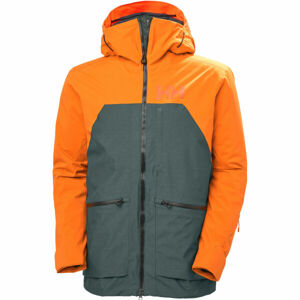 Helly Hansen STRAIGHTLINE LIFALOFT™ JACKET Pánska lyžiarska bunda, oranžová, veľkosť 2XL