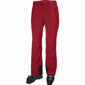 Helly Hansen W LEGENDARY INSULATED PANT Dámske lyžiarske nohavice, červená, veľkosť L