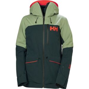 Helly Hansen POWCHASER LIFALOFT JACKET W Dámska lyžiarska bunda, zelená, veľkosť L