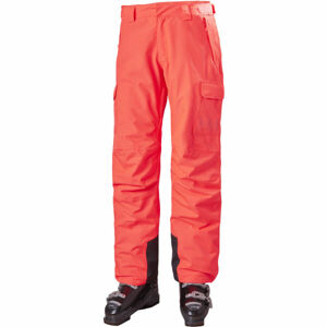 Helly Hansen W SWITCH CARGO INSULATED PANT Dámske lyžiarske nohavice, červená, veľkosť L