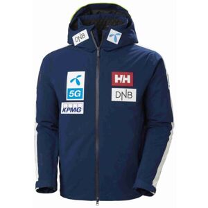 Helly Hansen WORLD CUP INSULATED Pánska zateplená lyžiarska bunda, modrá, veľkosť M