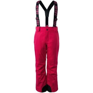 Hi-Tec DRAVEN JR Juniorské lyžiarske nohavice, ružová, veľkosť