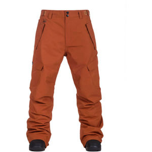 Horsefeathers BARS PANTS oranžová M - Pánske lyžiarske/snowboardové nohavice
