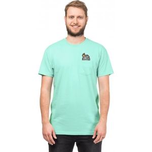 Horsefeathers GRENADE T-SHIRT svetlo zelená S - Pánske tričko