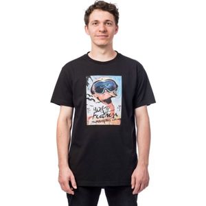 Horsefeathers VEGAS T-SHIRT čierna S - Pánske tričko