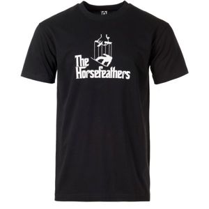 Horsefeathers OMERTA T-SHIRT čierna M - Pánske tričko