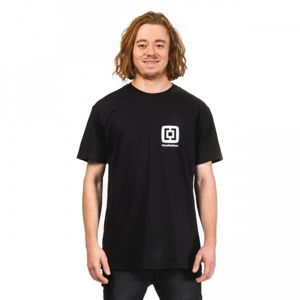 Horsefeathers MINI LOGO T-SHIRT čierna S - Pánske tričko