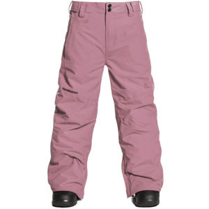 Horsefeathers SPIRE YOUTH PANTS Detské lyžiarske/snowboardové nohavice, ružová, veľkosť L