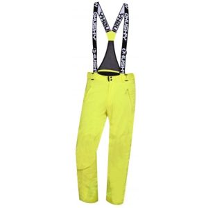 Husky MITHY M žltá S - Dámske lyžiarske nohavice