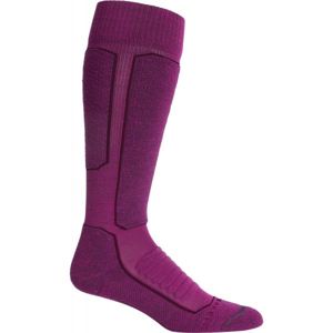 Icebreaker SKI + MEDIUM OTC fialová S - Lyžiarske ponožky