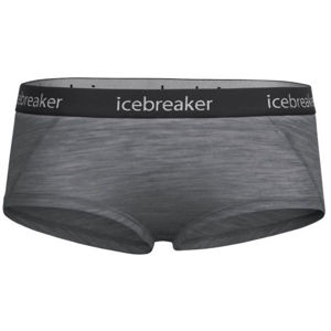 Icebreaker SPRITE HOT PANTS sivá L - Dámske nohavičky