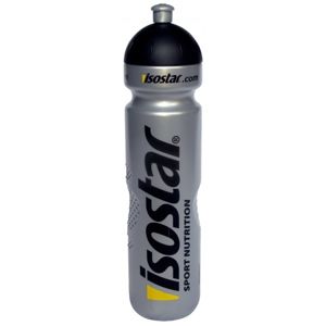 Isostar BIDON SILVER 1000ML Univerzálna športová fľaša, sivá, veľkosť os