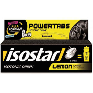 Isostar TABLETY BOX CITRON 120 G Rozpustný izotonický nápoj  v tabletách, , veľkosť 120 G