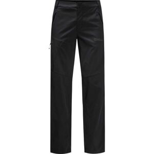Jack Wolfskin GLASTAL PANTS M Pánske outdoorové nohavice, čierna, veľkosť 56