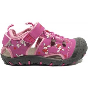 Junior League BERRY ružová 30 - Detské sandále