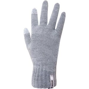 Kama RUKAVICE R301 Pletené rukavice, sivá, veľkosť S
