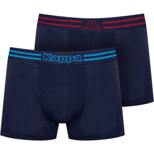 Kappa LOGO ZEN 2PACK Pánske boxerky, modrá, veľkosť L